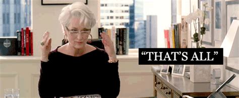 miranda priestly that's all